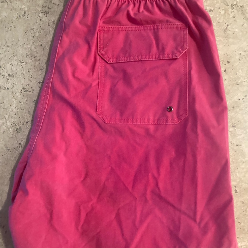 Polo by Ralph Lauren Men's Red Swim Shorts - Picture 3 of 3